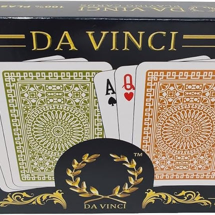 Da Vinci Italian 100% Plastic Playing Cards, 2-Dec