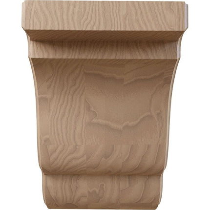 Ekena BKTW05X05X08BEGM 5 1/4-Inch Width x 5-Inch Depth x 7 1/2-Inch Height Bedford Bracket - Mahogany
