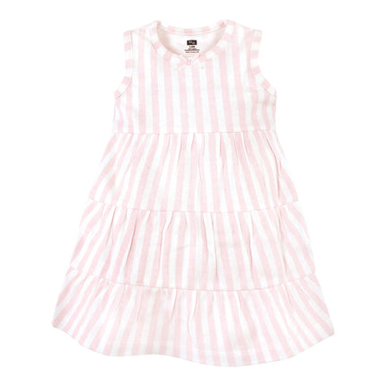 Hudson Baby Baby Girls' Cotton Dresses, Pink Navy Floral, 9-12 Months