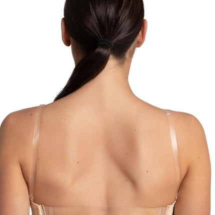 Capezio Women's 3564 Camisole Bra Top With Bratek, Nude, M UK