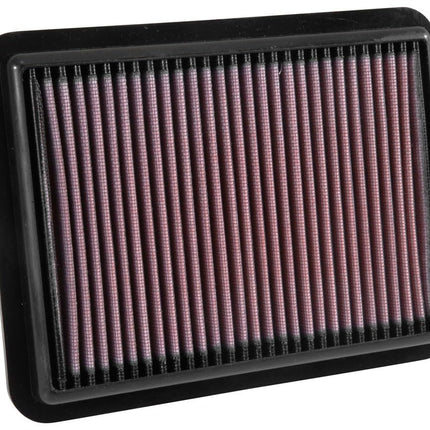 K&N Engine Air Filter: High Performance, Premium, Washable, Panel Filter: 2013-2019 (Yaris, Yaris iA, Mazda 2, Mazda 3, CX-3, Demio), 33-5038