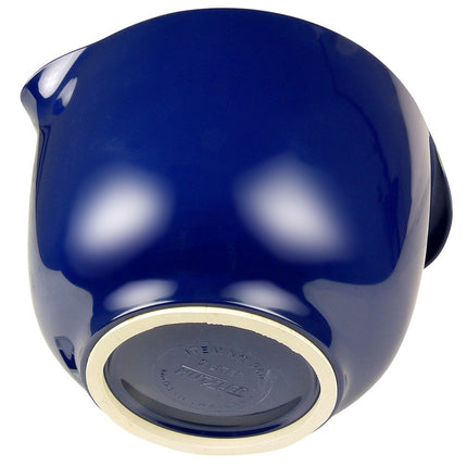 Hutzler 3250CB Melamine Mixing Bowl, 2.5-Liter, Cobalt Blue
