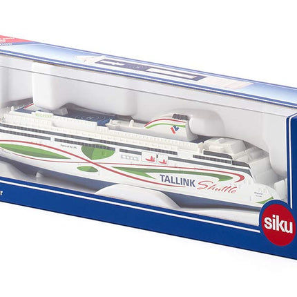 Siku 1728 - Tallink Megastar 1:1000 Scale Toy Ferry for Kids Age 3+ | Die-Cast Ship Model
