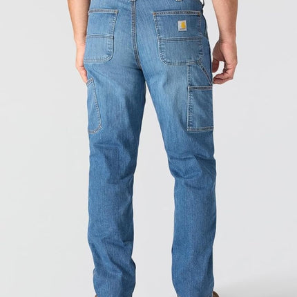 Carhartt Men's Rugged Flex Relaxed Fit Utility Jean, Houghton, 42W x 32L
