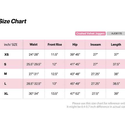 Pantalones de chándal de terciopelo para mujer ALWAYS - Terciopelo aplastado liso básico prémium suave elástico cálido para invierno, joggers carbón, pequeños