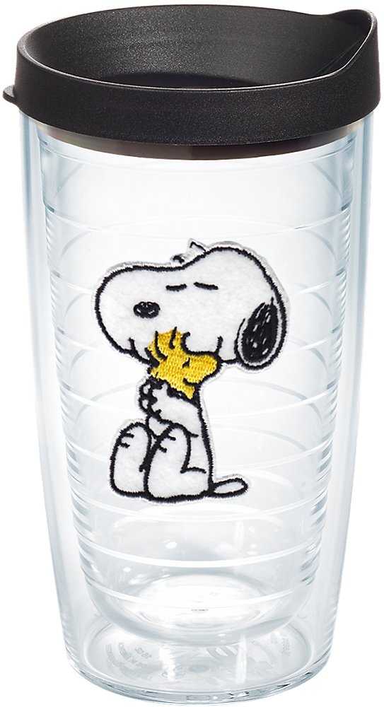 Tervis Peanuts - Felt Tumbler with Emblem and Blac