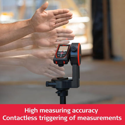 Leica DISTO D5 - Professional Laser Rangefinder with Bluetooth (App Use), Target Finder (Indoor and Outdoor) and Tilt Sensor for Height Tracking, Profile and Angle Measurement