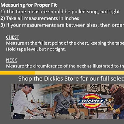 Dickies T-shirt à manches courtes et col rond pour homme, couleur bordeaux chiné, 1X Tall US, bordeaux chiné, S