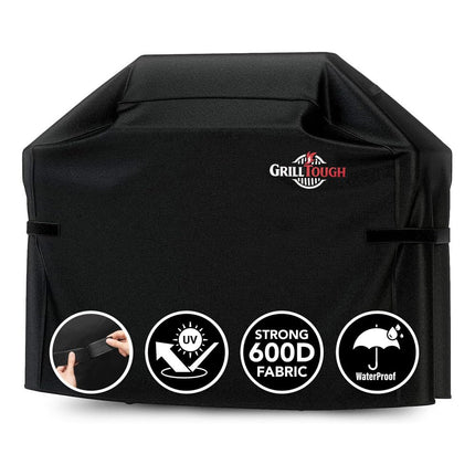 GrillTough Heavy Duty BBQ Grill Cover for Outdoor 