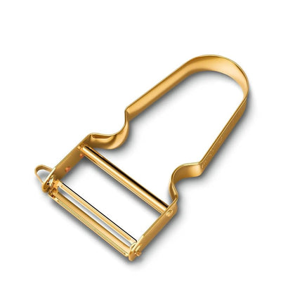 Victorinox REX Peeler - Fruit & Vegetable Peeler for Kitchen Accessories - Ergonomic, Premium Kitchen Utensil - Gold-Plated