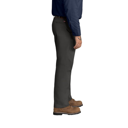 Red Kap mens Stain Resistant, Flat Front Work PantsCharcoal32W x 34L