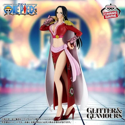 BANPRESTO Boa Hancock II One Piece Collectible Figure Glitter & Glamours, 22 cm, Multi-Colour, BP29084P, Ideal for Anime Fans