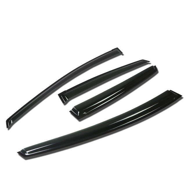 DNA motoring WVS-129 Dark Smoke Vent Window Visor 