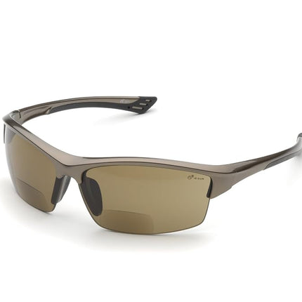 Elvex RX-350BR 1.0 Diopter Bifocal Safety Glasses,