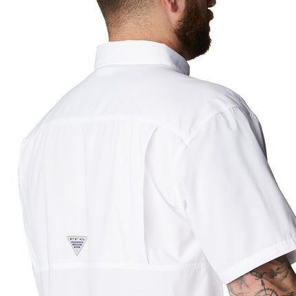 Columbia Men's Slack Tide Camp Shirt, White, 5X
