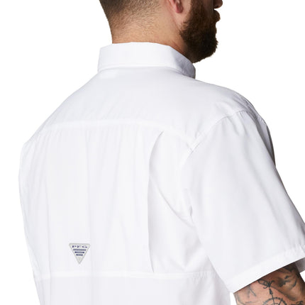 Columbia Men's Slack Tide Camp Shirt, White, 5X