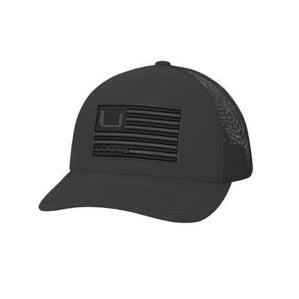 HUK Unisex Children's Trucker Hat, Anti-Glare Snap