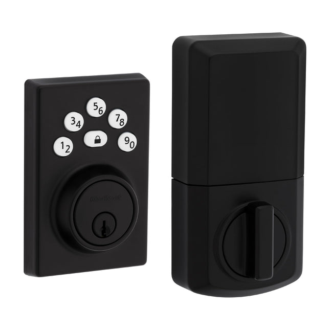 Kwikset Powerbolt 240 5-Button Keypad Matte Black 