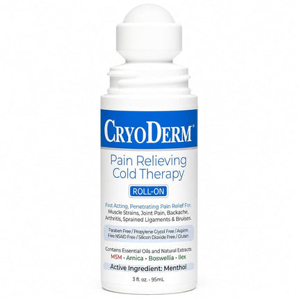 Cryoderm Thermoderm 3 Ounce Roll-on Provide Fast-a