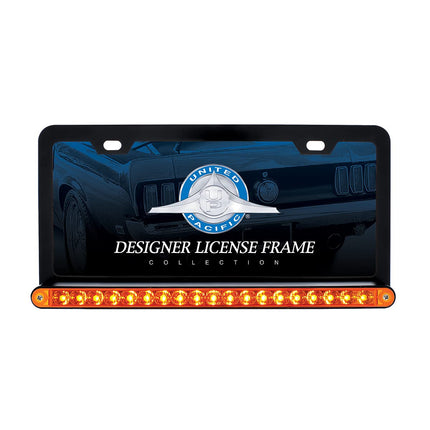 United Pacific 36476 Black License Frame With 19 L