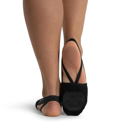 Capezio Women's Hanami Pirouette Ballet Flat, Black, X-Small UK
