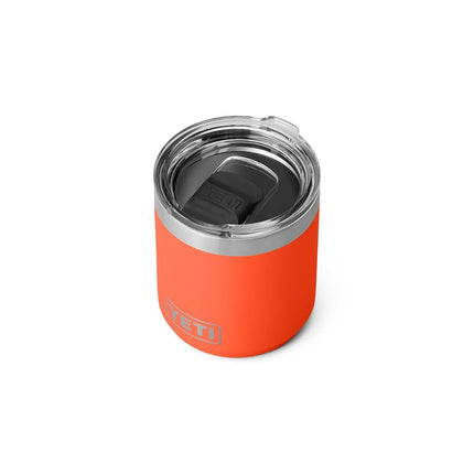 YETI Rambler 10 oz Stackable Lowball 2.0, Vacuum Insulated, Stainless Steel with MagSlider Lid, Papaya