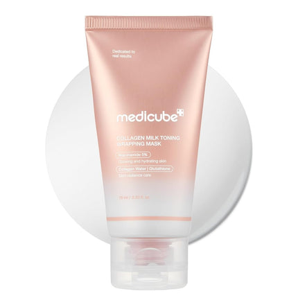 MEDICUBE - Collagen Milk Toning Wrapping Mask 75ml