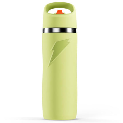 Gatorade 'Overtime' 22oz Stainless Steel Water Bottle, Straw Cap, Yellow