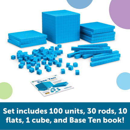 Learning Resources Grooved Plastic Base Ten Starter Set