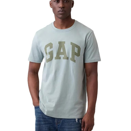 Gap Mens Everyday Soft Logo Tee, Iceberg Green 16-