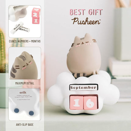 Grupo Erik Pusheen Perpetual Calendar - Cat Gifts, Merchandise