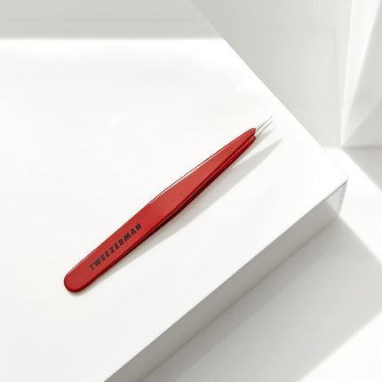 TWEEZERMAN Point Tweezer, Signature Red