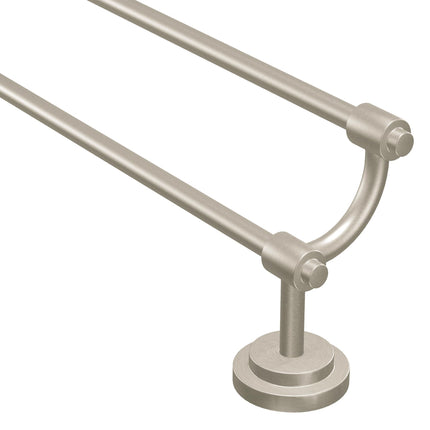 Moen DN0722BN Iso 24-Inch Double Towel Bar, Brushe