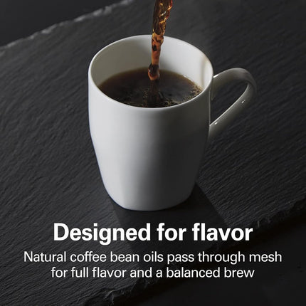 Filtre permanent doré Hamilton Beach, compatible avec la plupart des cafetières de 8 à 12 tasses (/80675)