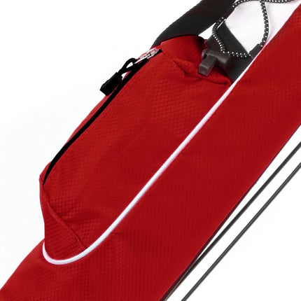 Orlimar Pitch 'n Putt Golf Lightweight Stand Carry Golf Club Bag for Men and Women, Brick Red
