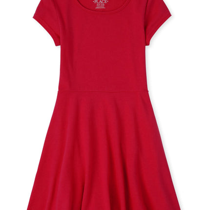 The Children's Place girls Short Sleeve Basic Skat