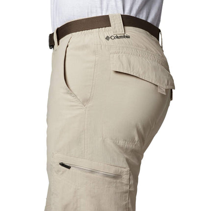 Columbia Men’s Hiking Cargo Pants, SILVER RIDGE CARGO PANT, Nylon, Fossil, Size: 38, AM8007