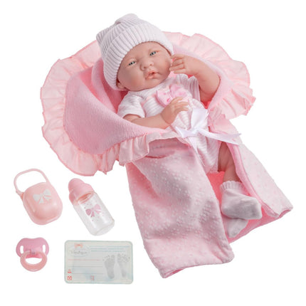 JC Toys 18780 La Newborn Soft Body Boutique Baby D