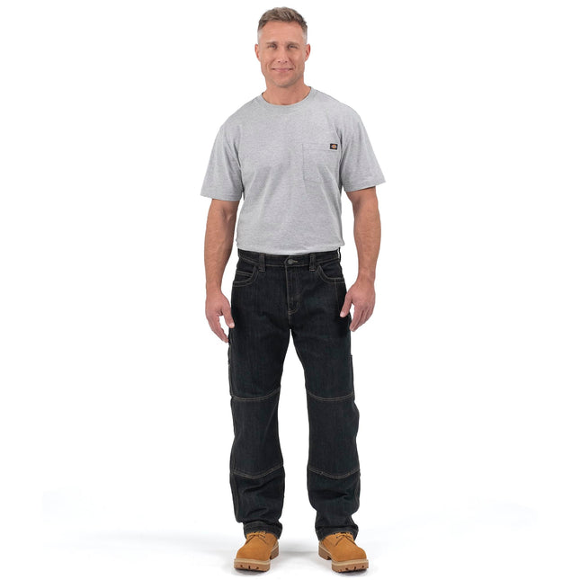 Dickies Men's DuraTech Renegade Denim Jeans, Khaki, 44 30, Khaki, 44 Regular