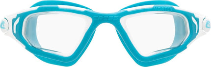 CRESSI Unisex Adult Vortex Innovative Swimming Goggles with Advanced Performance, Offering Comfort and Unique Versality, Aquamarine Clear Lens, One Size