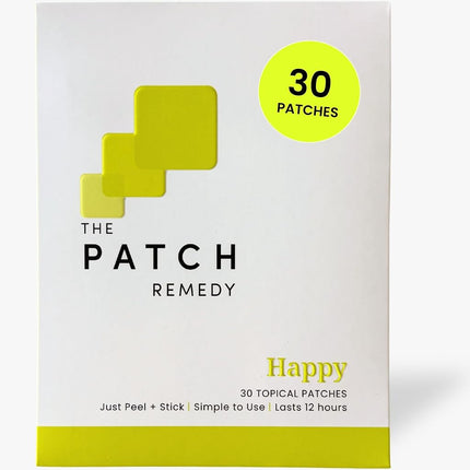The Patch Remedy Happy Patch | 5‑HTP, L‑Theanine, 