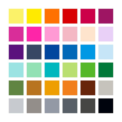 STAEDTLER 371 C36 Pigment Arts Brush Pen - Assorted Basic Colours (Pack of 36)