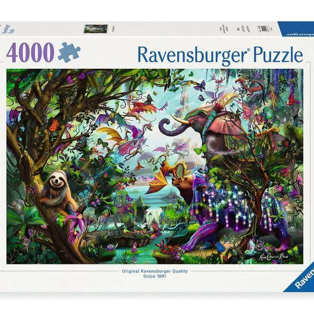 Ravensburger Tropical Dragons 4000 Pieces Jigsaw P