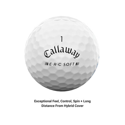 Callaway ERC Triple Track Golf Balls 12B PK (2023 Version, White)