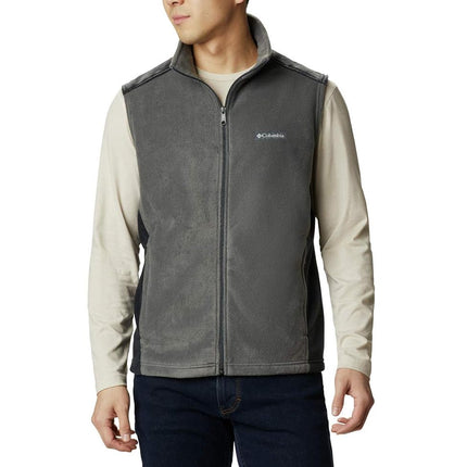 Columbia Men's Steens Mountain Vest Fleece, Grill/