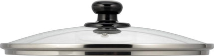 Wahei Freiz PR-8574 Glass Lid Frying Pan Precious 10.2 inches (26 cm), Full Physical Strengthening, Steam Mouth Included