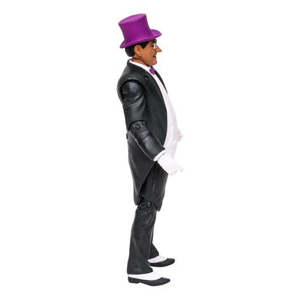 McFarlane Toys, DC Multiverse, 5-inch DC Retro Penguin Action Figure With Action Word Bubbles, Collectible DC Retro 1960's TV Figure â€“ Ages 12+