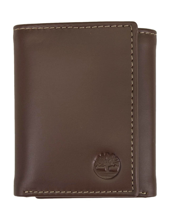 Timberland Men's Leather Trifold With Id Window Tr