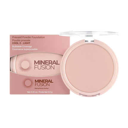 Mineral Fusion Pressed Powder Foundation - 02 Cool