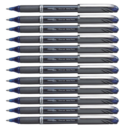 Pentel EnerGel Plus 1.0mm Rollerball - Blue Ink, (